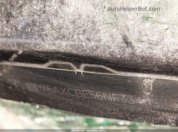 7SAXCBE56NF334115 2022 TESLA MODEL X Gray Widok komory silnika