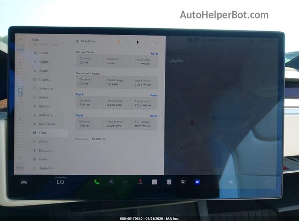 7SAXCBE57NF361677 2022 TESLA MODEL X Белый Вид задних сидений