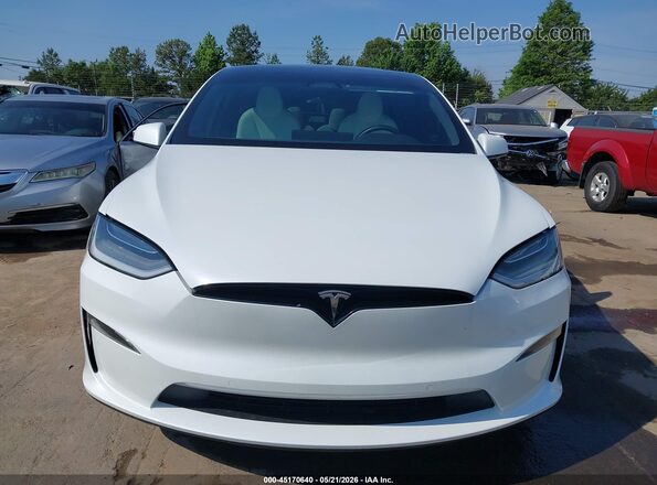7SAXCBE57NF361677 2022 TESLA MODEL X Белый Вид щитка приборов