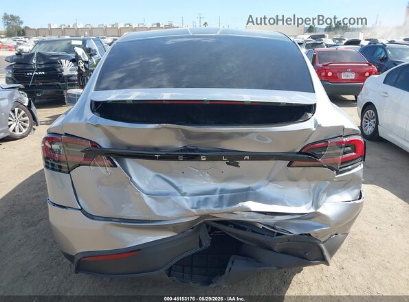 7SAXCBE5XSF469741 2025 TESLA MODEL X Silver 