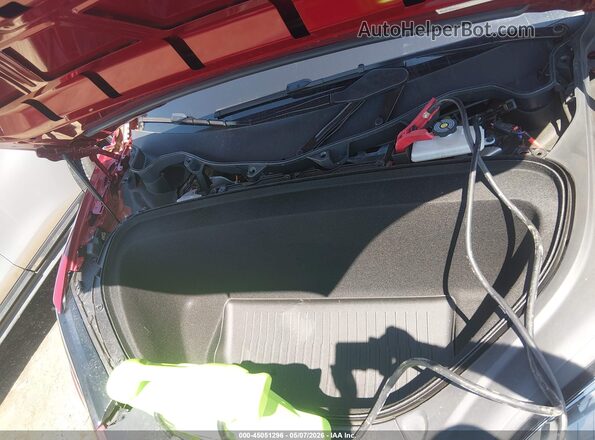 7SAXCBE60PF426137 2023 TESLA MODEL X Red Rear view