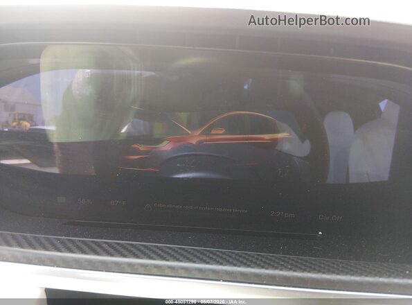 7SAXCBE60PF426137 2023 TESLA MODEL X Red Rear seats view