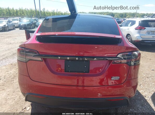 7SAXCBE60PF426137 2023 TESLA MODEL X Red 