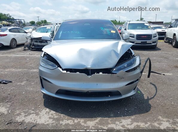 7SAXCBE61TF486454 2026 TESLA MODEL X Silver Vista del salpicadero