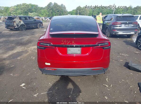 7SAXCDE50PF419062 2023 TESLA MODEL X Red 