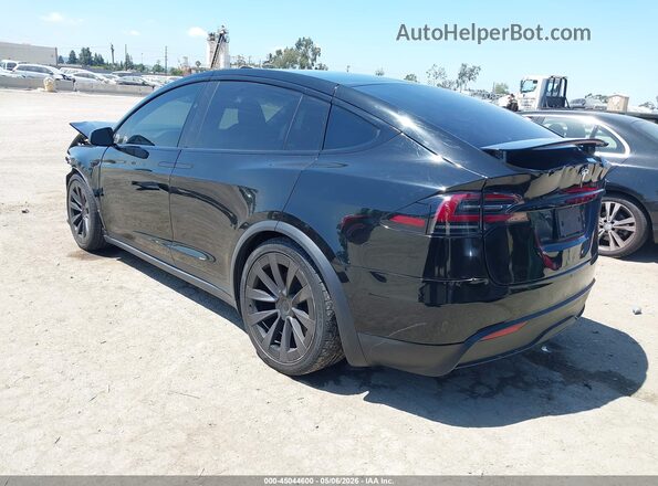 7SAXCDE51PF365674 2023 TESLA MODEL X Black Задня ліва чверть