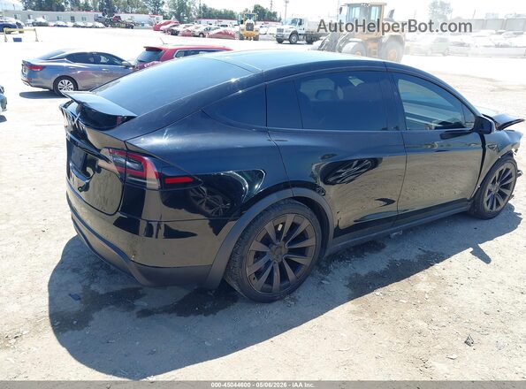 7SAXCDE51PF365674 2023 TESLA MODEL X Black Задня права чверть