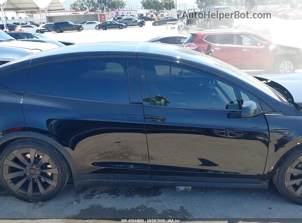 7SAXCDE51PF365674 2023 TESLA MODEL X Black Панорамний вид салону 360°