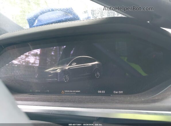 7SAXCDE51PF383334 2023 TESLA MODEL X Gray Հետևի նստատեղերի տեսք