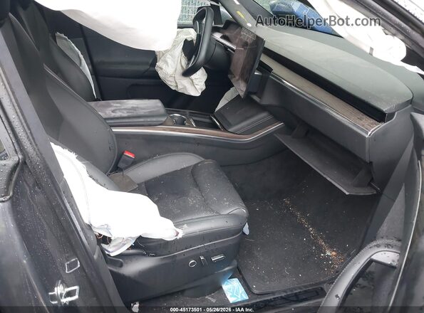 7SAXCDE51PF383334 2023 TESLA MODEL X Gray Սալոնի դիմացի տեսք
