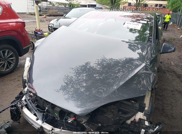 7SAXCDE51PF383334 2023 TESLA MODEL X Gray Հետևի տեսք