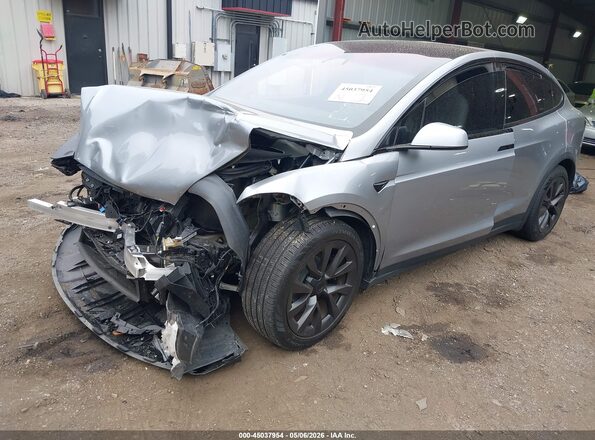7SAXCDE54SF472338 2025 TESLA MODEL X Gray Front left