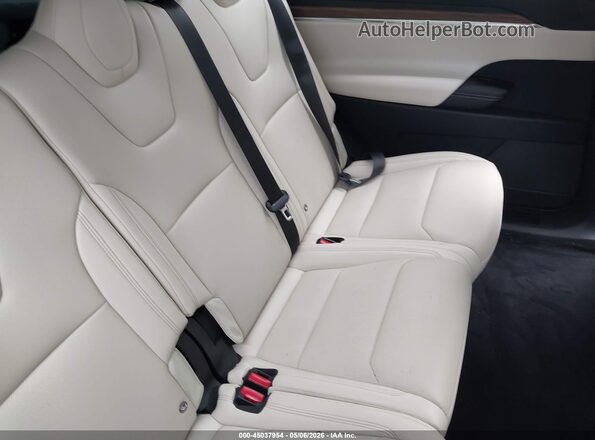 7SAXCDE54SF472338 2025 TESLA MODEL X Gray VIN sticker view