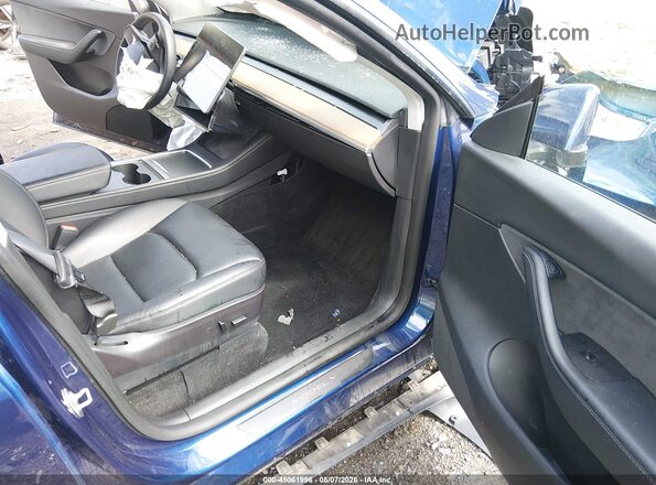 7SAYGAEE2NF426650 2022 TESLA MODEL Y Blue Սալոնի դիմացի տեսք