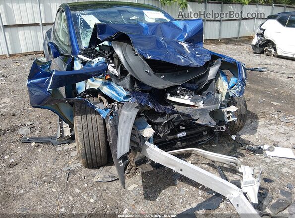 7SAYGAEE2NF426650 2022 TESLA MODEL Y Blue Դիմացի տեսք