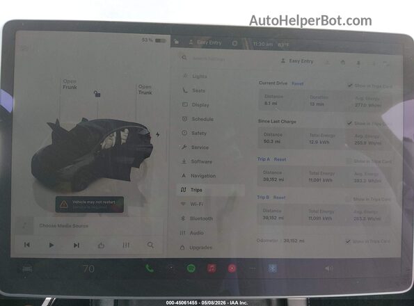 7SAYGAEE2SF216660 2025 TESLA MODEL Y Серый 