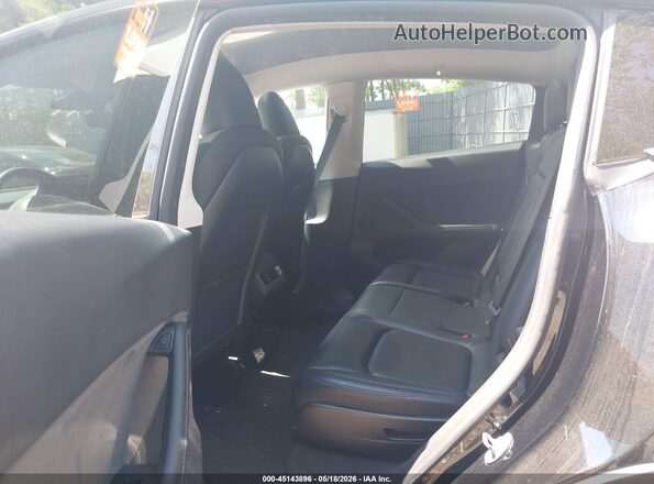 7SAYGAEE3PF770054 2023 TESLA MODEL Y Black Widok naklejki z numerem VIN