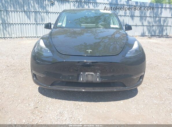 7SAYGAEE3PF770054 2023 TESLA MODEL Y Black Widok zestawu wskaźników