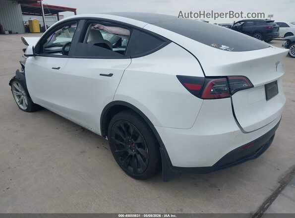 7SAYGAEE3PF896852 2023 TESLA MODEL Y Белый Задняя левая четверть