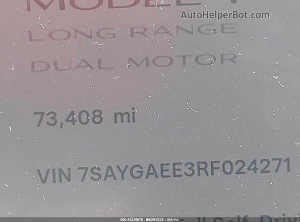 7SAYGAEE3RF024271 2024 TESLA MODEL Y Black 