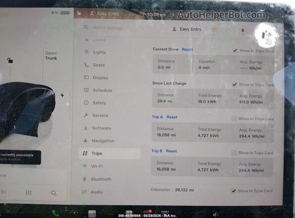 7SAYGAEE5RF112142 2024 TESLA MODEL Y Blue 