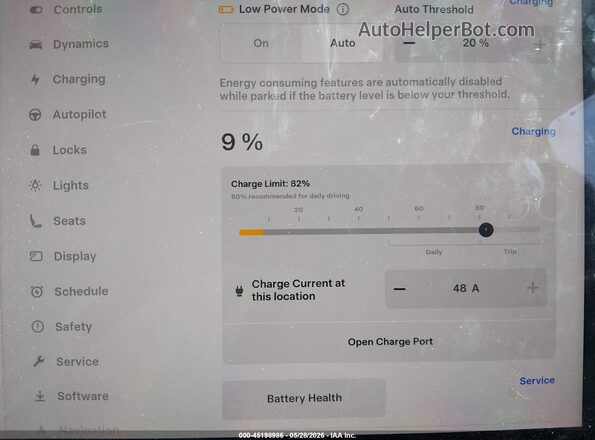 7SAYGAEE5RF112142 2024 TESLA MODEL Y Blue 