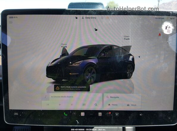 7SAYGAEE5RF112142 2024 TESLA MODEL Y Blue 