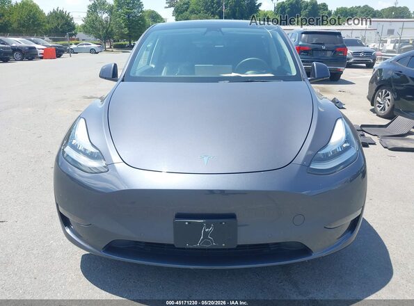 7SAYGAEE7NF433111 2022 TESLA MODEL Y Gray Vista del cuadro de instrumentos