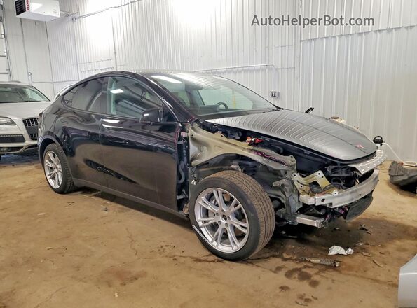 7SAYGAEE7PF770610 2023 TESLA MODEL Black Przód prawy