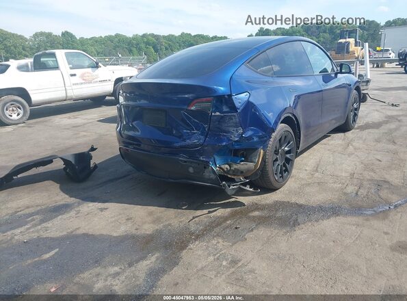 7SAYGAEE7PF946880 2023 TESLA MODEL Y Blue Tył prawy