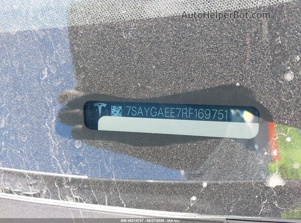 7SAYGAEE7RF169751 2024 TESLA MODEL Y Silver 