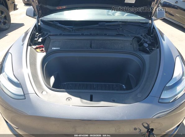 7SAYGAEEXPF907586 2023 TESLA MODEL Y Gray Widok z tyłu