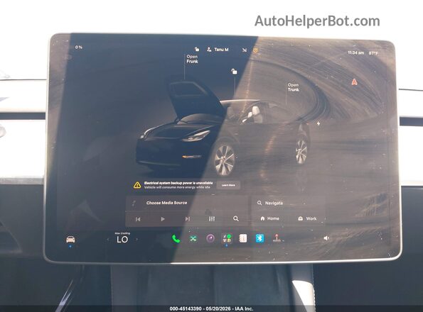 7SAYGAEEXPF907586 2023 TESLA MODEL Y Gray 
