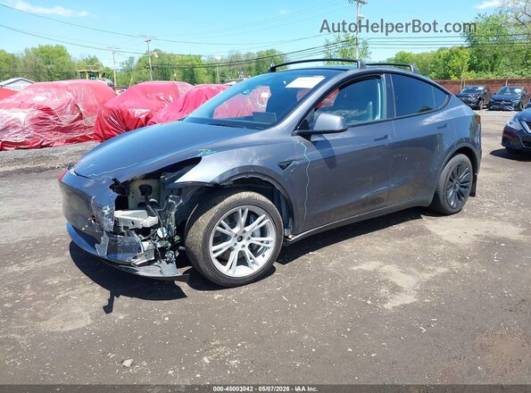 7SAYGAEEXPF967271 2023 TESLA MODEL Y Серый Передняя левая четверть