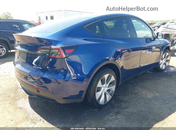 7SAYGAEEXRF060362 2024 TESLA MODEL Y Blue Trasero derecho