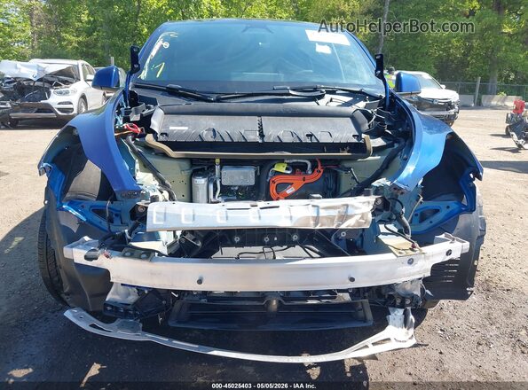 7SAYGAEEXRF060362 2024 TESLA MODEL Y Blue Vista frontal