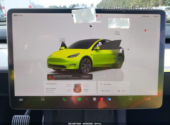 7SAYGAEEXSF278470 2025 TESLA MODEL Y Черный 