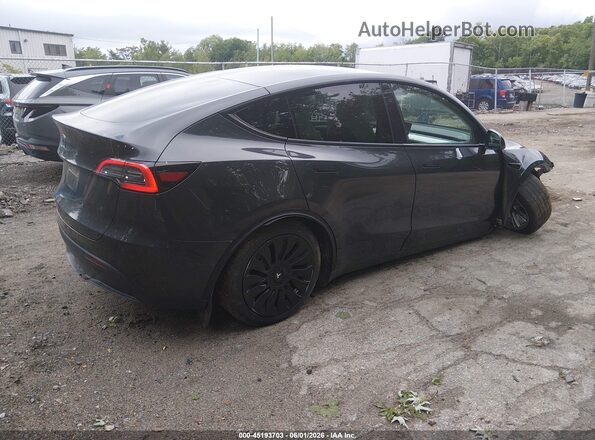 7SAYGDED0RF093475 2024 TESLA MODEL Y Black Rear right