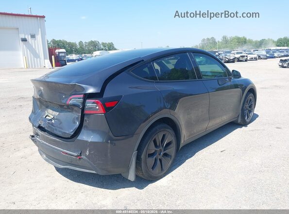 7SAYGDED0RF155456 2024 TESLA MODEL Y Gray Հետևի աջ