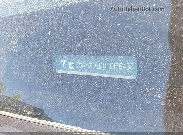 7SAYGDED0RF155456 2024 TESLA MODEL Y Gray Շարժիչի բաժամունքի տեսք