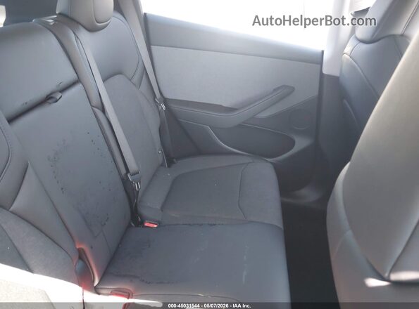 7SAYGDED0TA600380 2026 TESLA MODEL Y Gray Widok naklejki z numerem VIN
