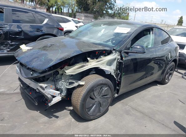 7SAYGDED0TF414342 2026 TESLA MODEL Y Черный Передняя левая четверть