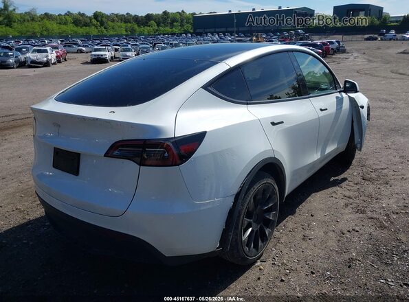 7SAYGDED1PF915696 2023 TESLA MODEL Y White უკანა მარჯვენა
