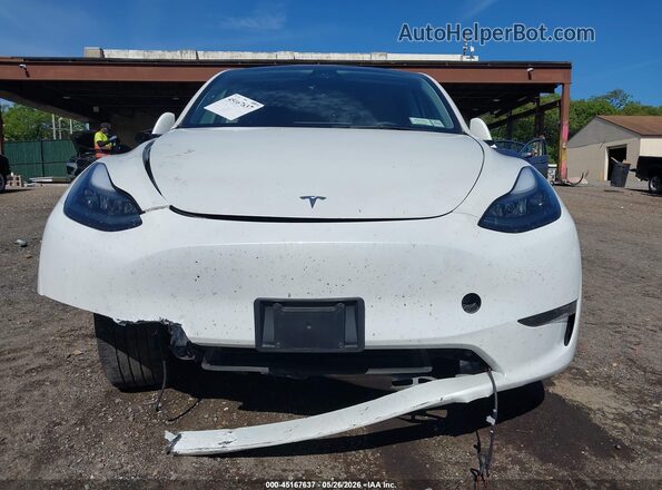 7SAYGDED1PF915696 2023 TESLA MODEL Y White უკანა ხედი