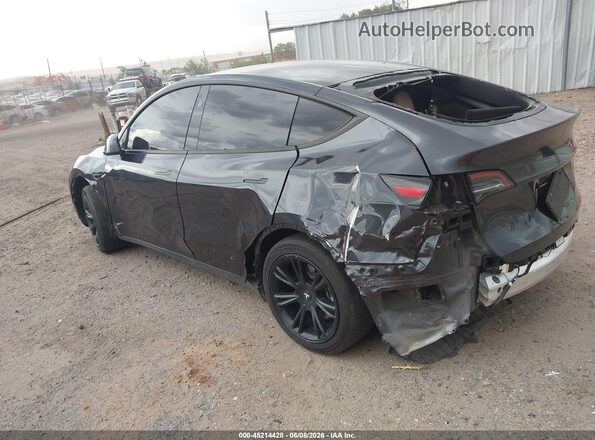 7SAYGDED1SF243289 2025 TESLA MODEL Y Черный Задняя левая четверть