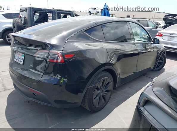 7SAYGDED1SF321375 2025 TESLA MODEL Y Black Rear right