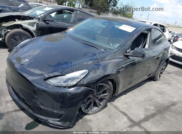 7SAYGDED1SF321375 2025 TESLA MODEL Y Black Front left