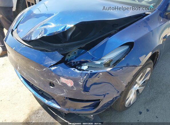 7SAYGDED2RF003579 2024 TESLA MODEL Y Blue Դիմացի տեսք