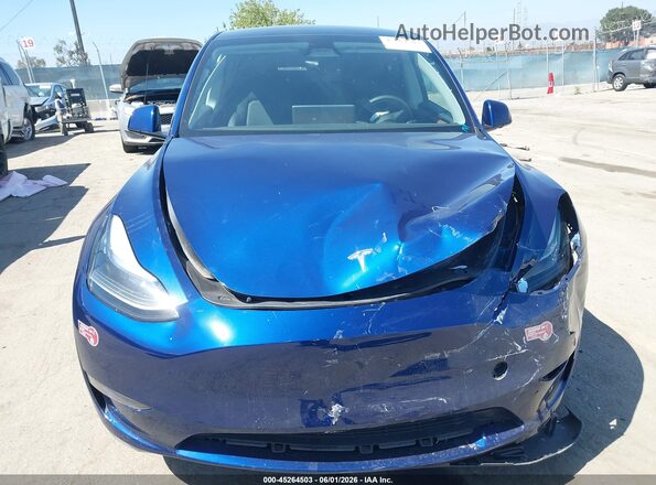 7SAYGDED2RF003579 2024 TESLA MODEL Y Blue Սարքավորումների վահանակի տեսք