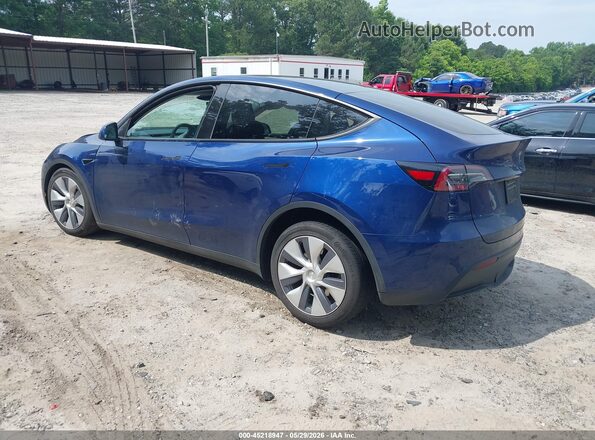 7SAYGDED2RF005140 2024 TESLA MODEL Y Blue Задня ліва чверть
